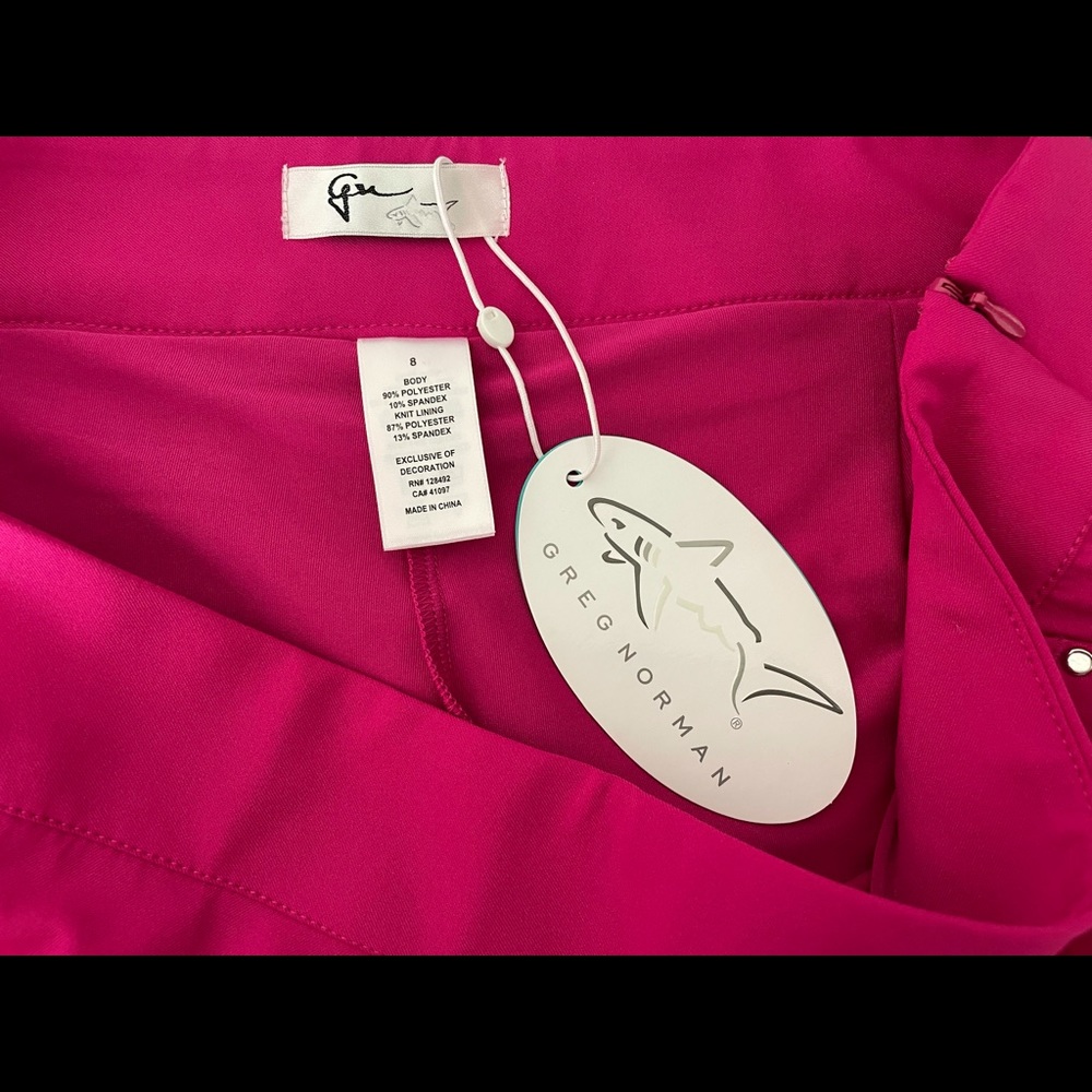 NWT Greg Norman Collection Women’s Essentials “Play Dry” Golf Skorts - Picture 5 of 7